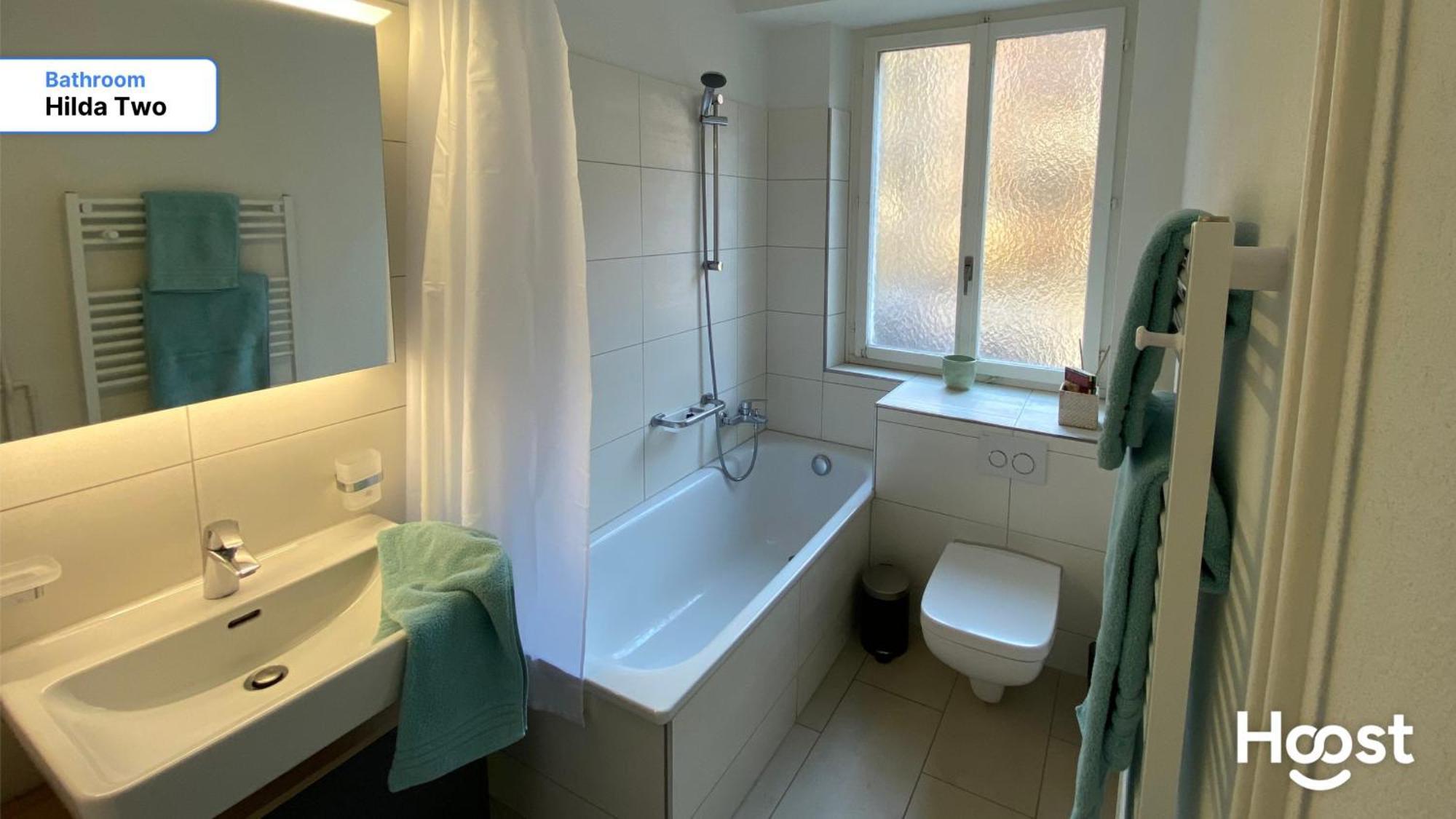 H2 With 3,5 Rooms, 2Br, Living Room And Kitchen, Central And Quite Zürich Eksteriør bilde